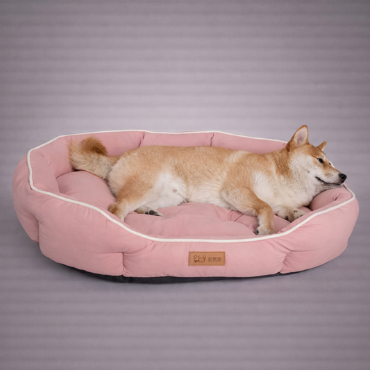 Large Pet Sofa Bed – Warm Corduroy Sleeping Comfort