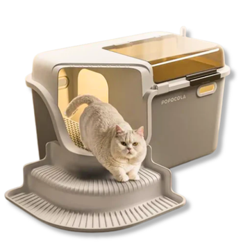 Odour-Proof Enclosed Litter Box