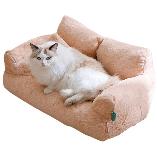Luxury Plush Pet Sofa Bed for Cats