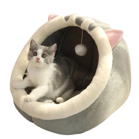 Deep Sleep Cave Bed for Cats