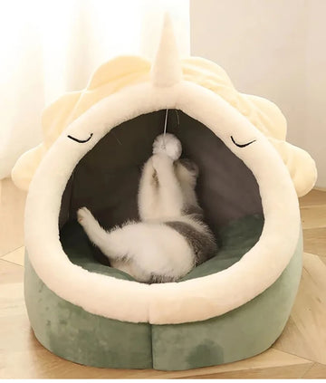 Deep Sleep Cave Bed for Cats