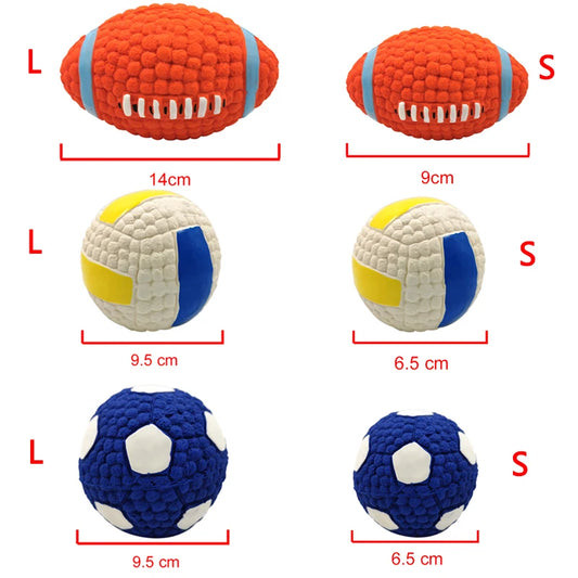 Soft Squeaky Ball Toy for Dogs