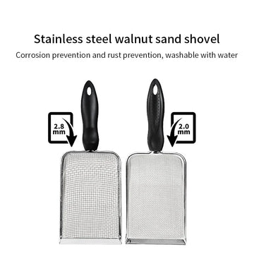 Fine Mesh Stainless Steel Scoop