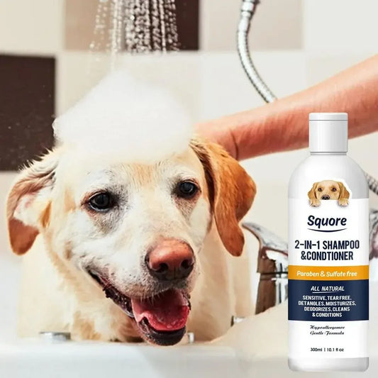 2-in-1 Puppy Shampoo & Conditioner for Sensitive Skin