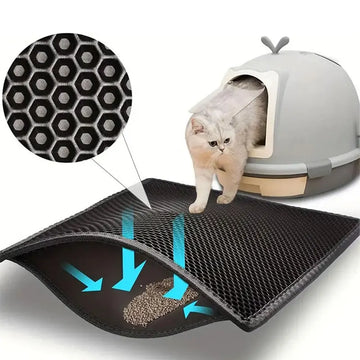 Waterproof Double-Layer Trapping Mat