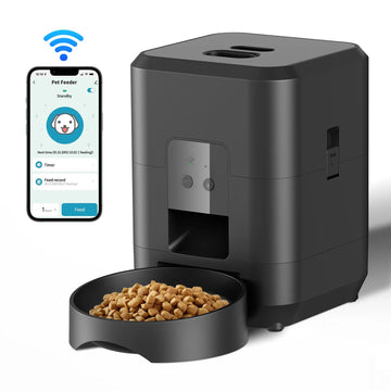 Automatic Pet Feeder with Timer for Dogs & Cats
